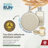 We’ll drink to that! Tzu Chi charity run uses hydration cups made of wheat straw